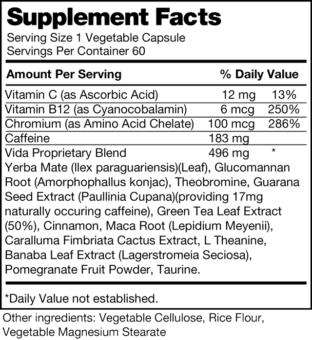 Atom nutrition facts